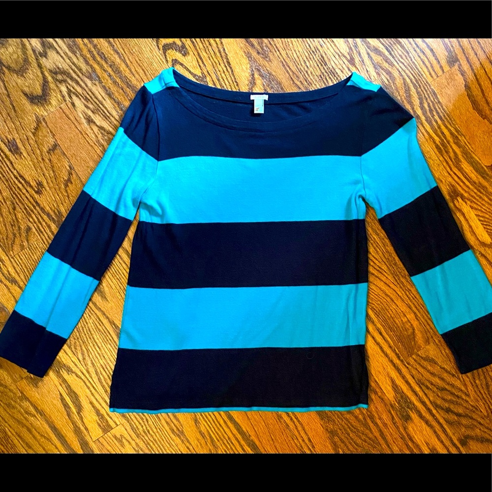 J. Crew rayon/linen sweater shirt